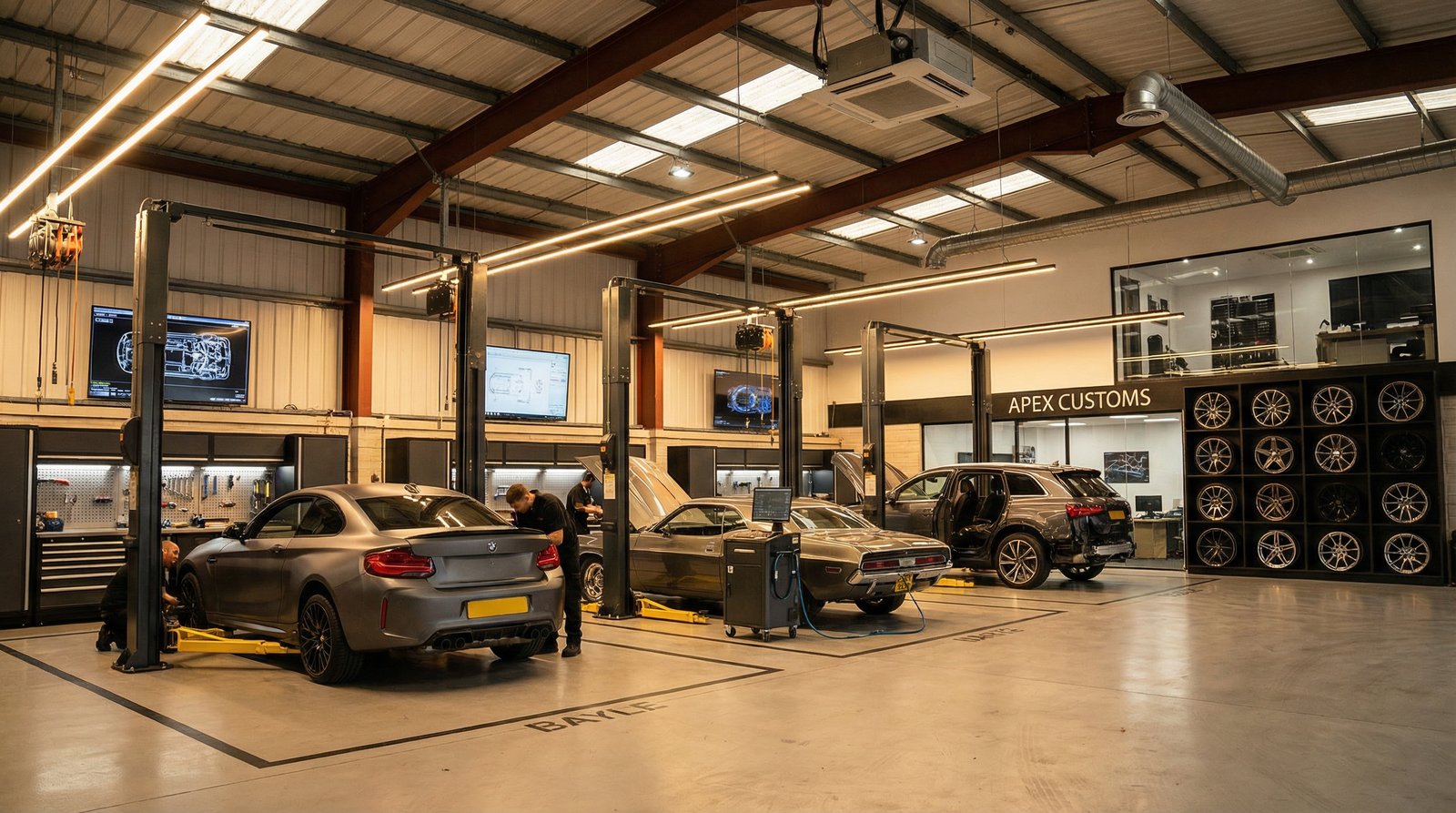 国产跑车改装过程视频